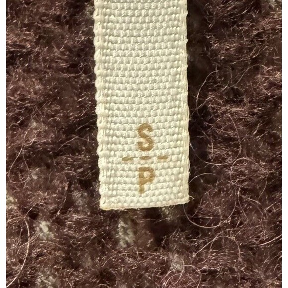 Free People Women’s Size S Long Open Cardigan Sweater Asymmetric Hem One Button - Picture 7 of 9